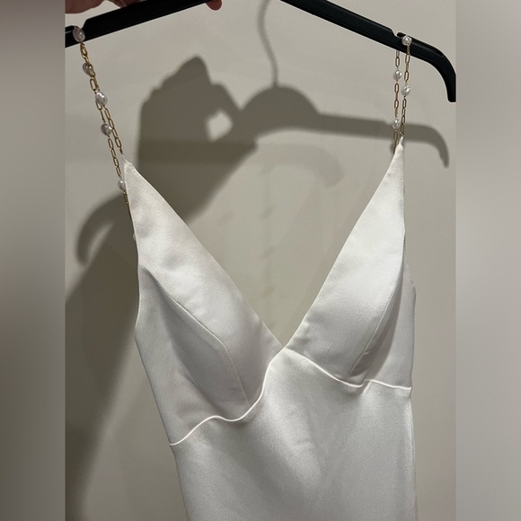 Jenny Yoo White Midi Dress - Picture 4 of 4